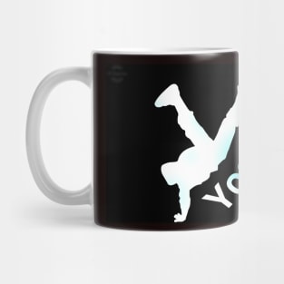 Handstand yoga challenge Mug